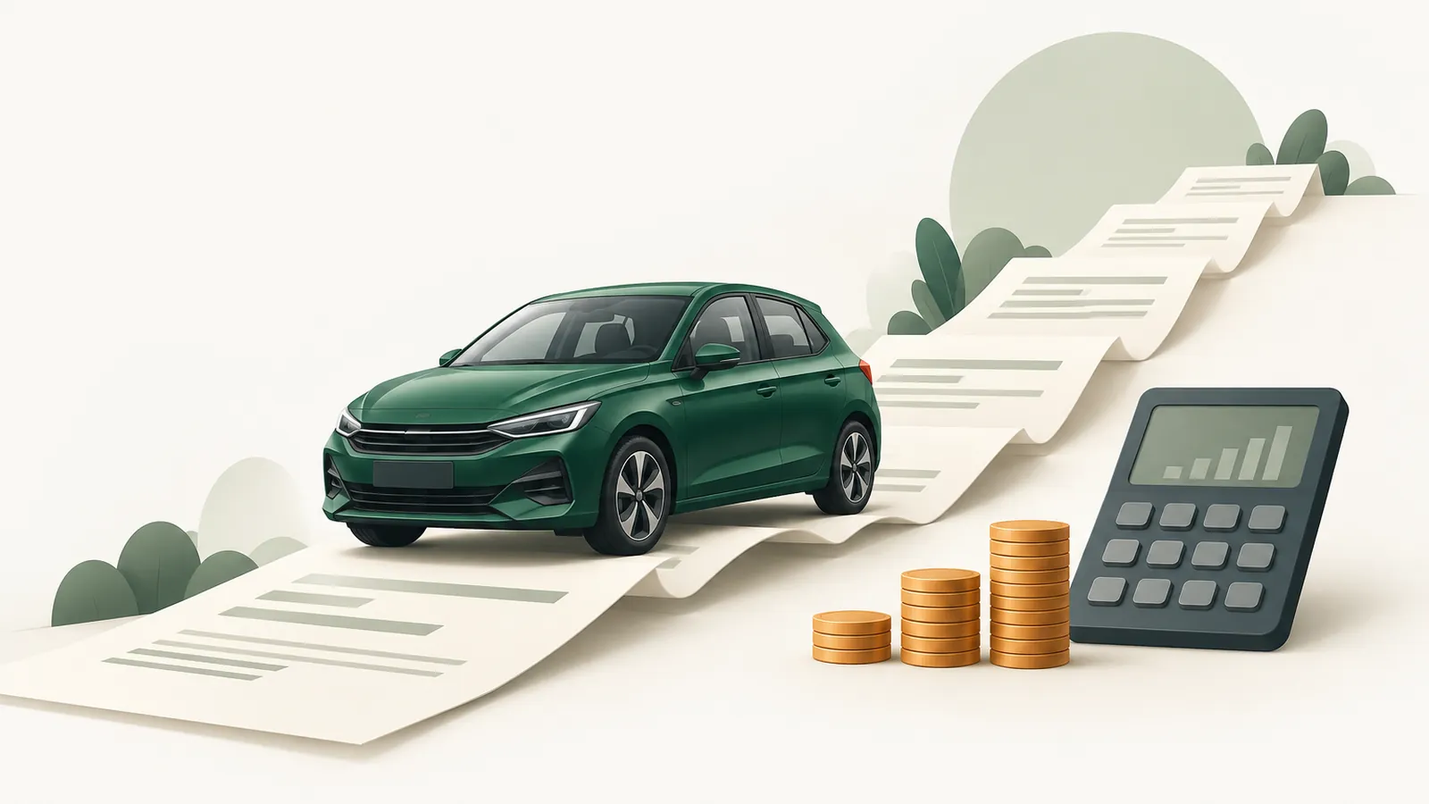 Illustration for: Car Loan Guide 2026: Rates, Eligibility, EMI and Tips