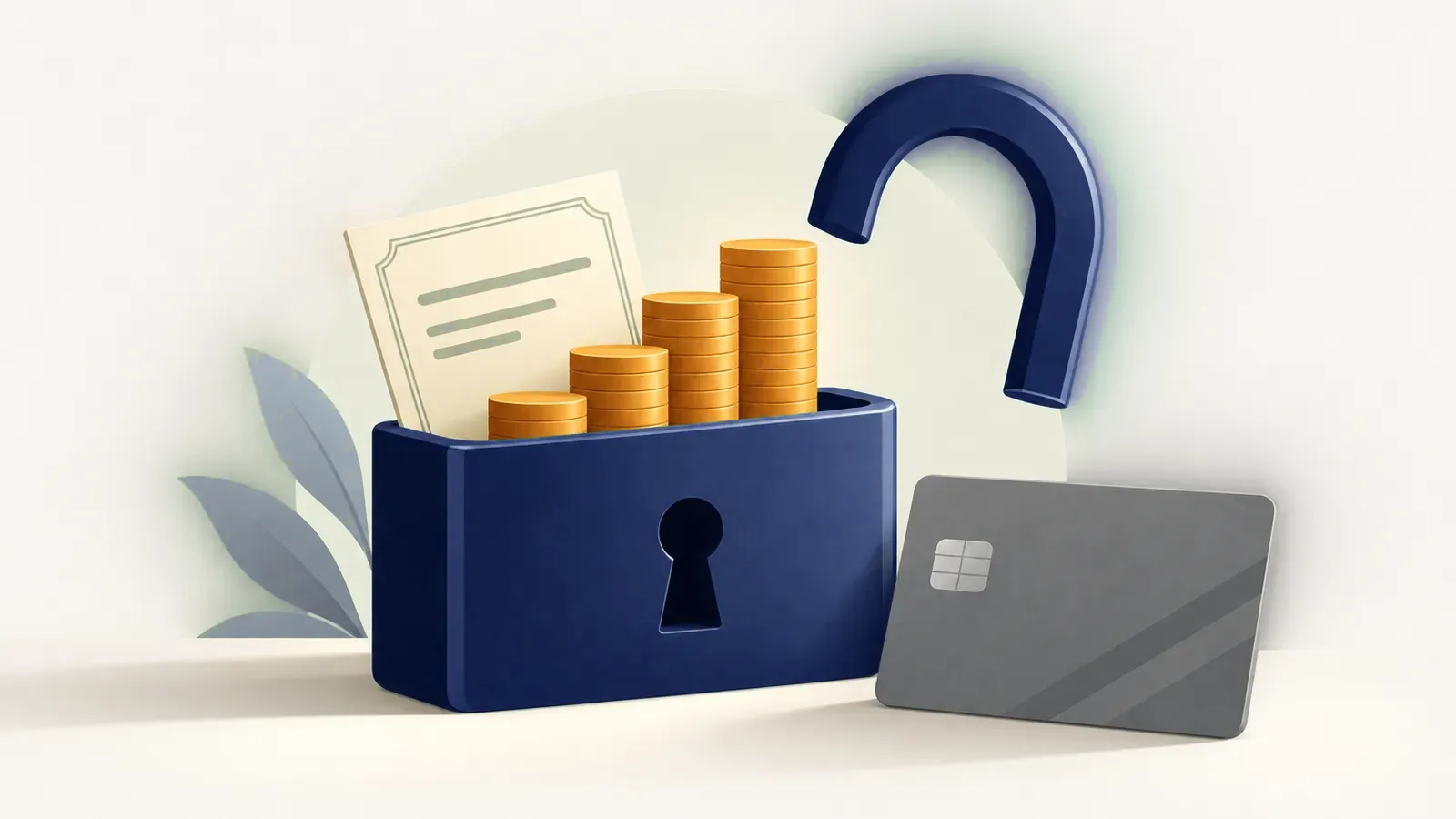 Illustration for: Close FD Linked Credit Card: Lien Removal and FD Release