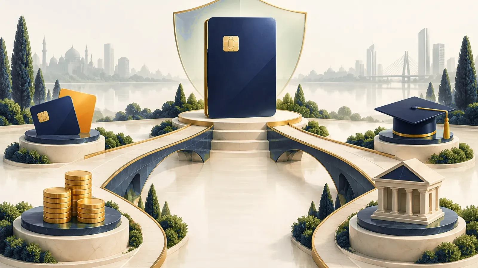 Illustration for: Credit Card Without Income Proof: 4 Real Options in India
