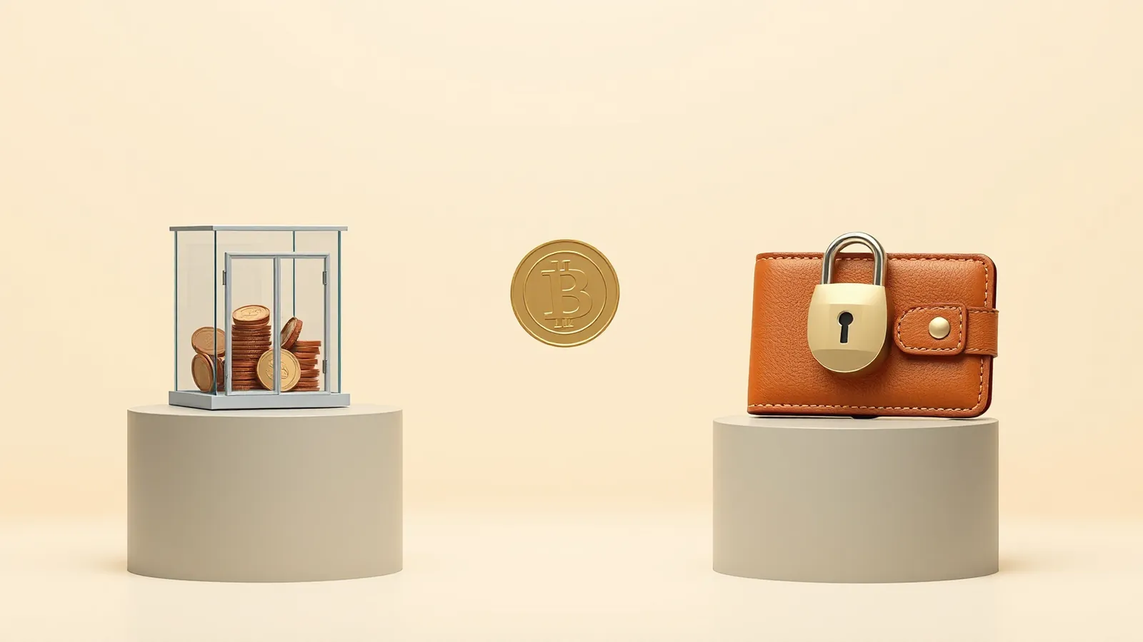 Illustration for: Crypto Exchange vs Wallet: Custody, Risks and Tax in India