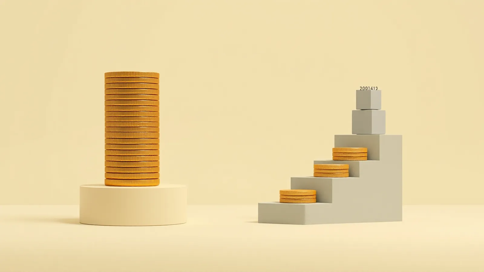 Illustration for: FD vs RD: Which Is Better for You? Returns, Tax and Rules