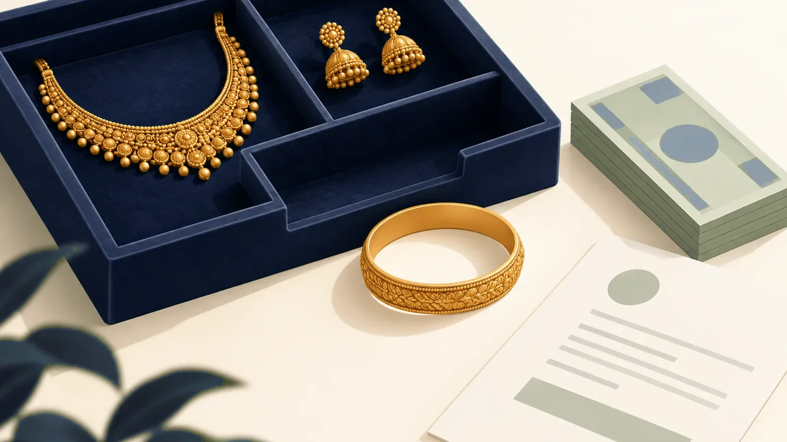 Illustration for: Gold Loan Prepayment and Part Release: Charges and Rules