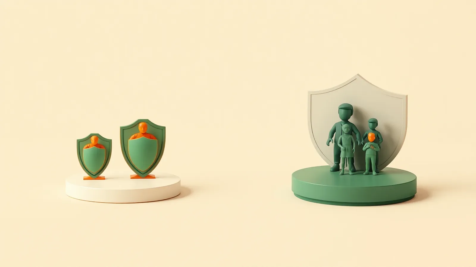 Illustration for: Individual vs Family Floater Health Insurance: Which Is Better?