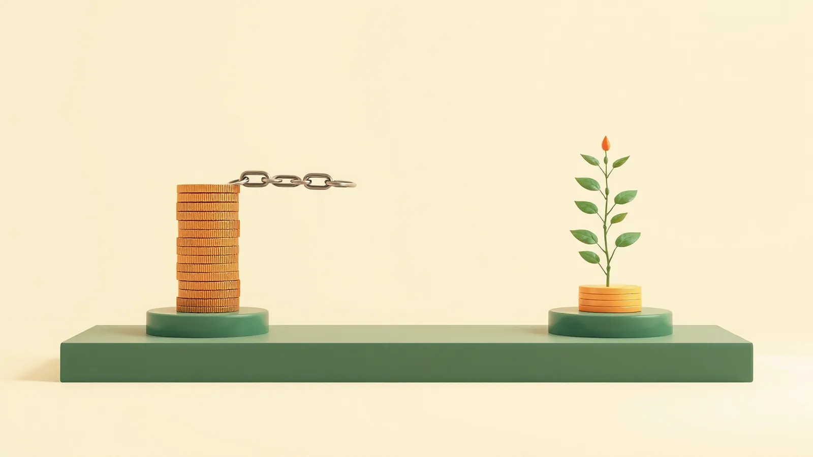 Illustration for: Pay Off Debt or Invest First? A Simple Rule for Indians