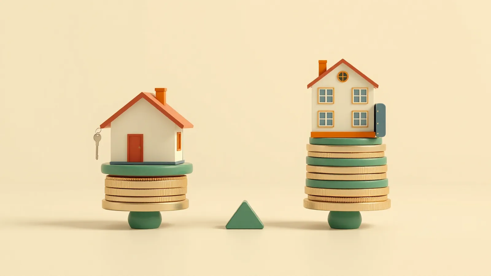Illustration for: Rent vs Buy a Home in India: Which Makes More Sense?