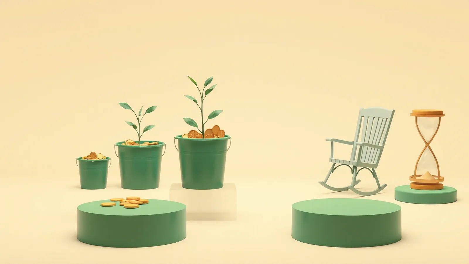 Illustration for: Retirement Bucket Strategy: Income Plan for Retirees