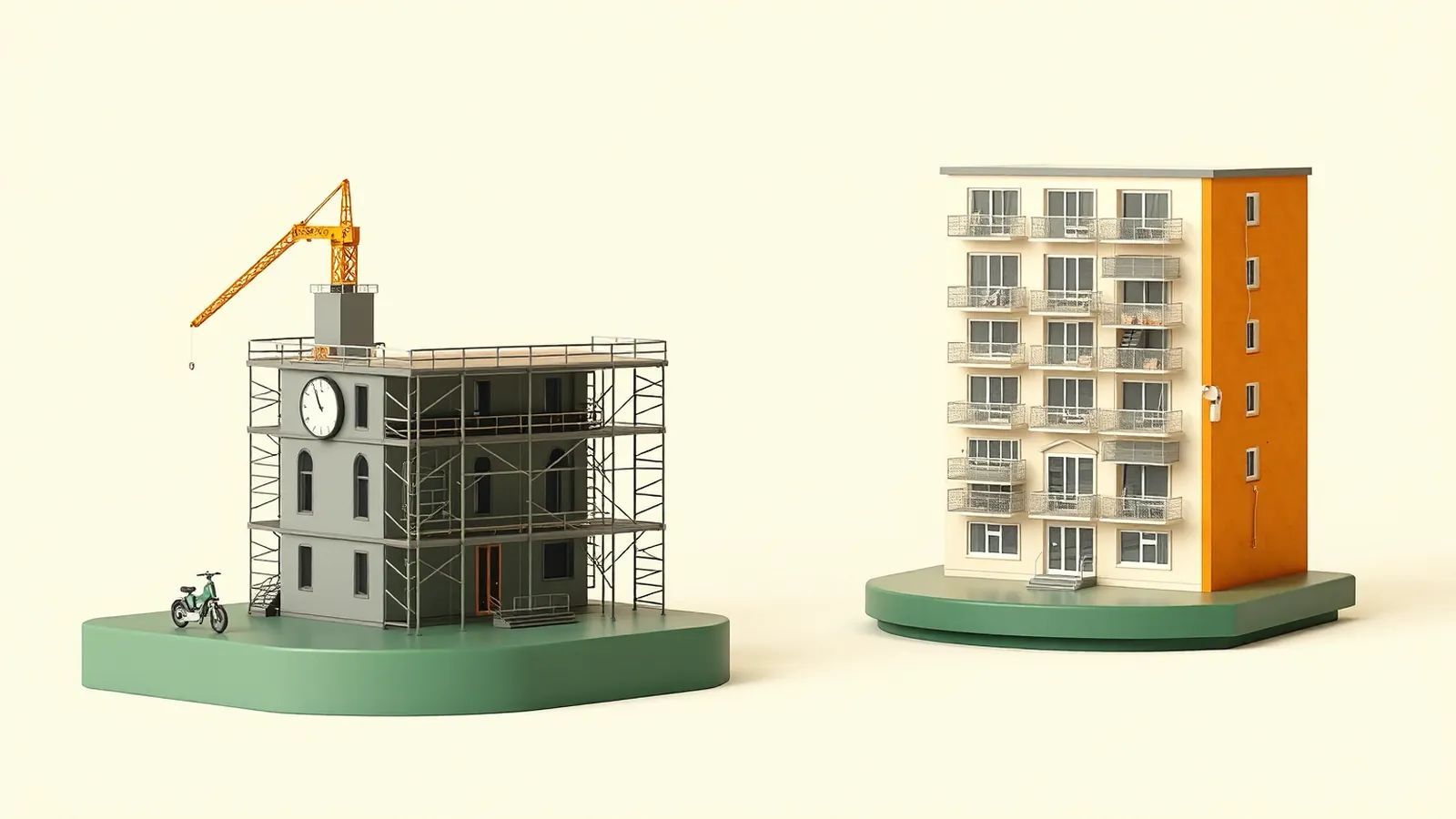 Illustration for: Under-Construction vs Ready-to-Move Flat: Which Costs Less?